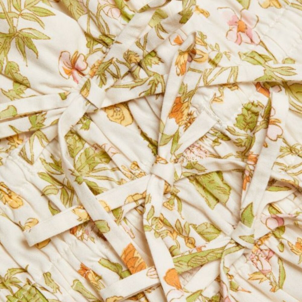 Derek Lam 10 Crosby Tora Floral Fit & flare Dress - Size 12 - Picture 3 of 4